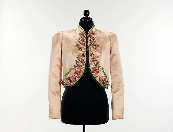 Evening jacket — Elsa Schiaparelli|House of Lesage