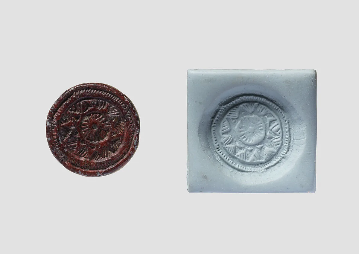 Discoid seal engraved on both faces — Unknown