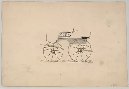 Design for 4 seat Phaeton, no top (unnumbered)