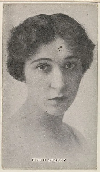Edith Storey, from the Black and White Movie Stars series (D1), issued by the E. H. Koester Baking Company — E. H. Koester Baking Company, Baltimore