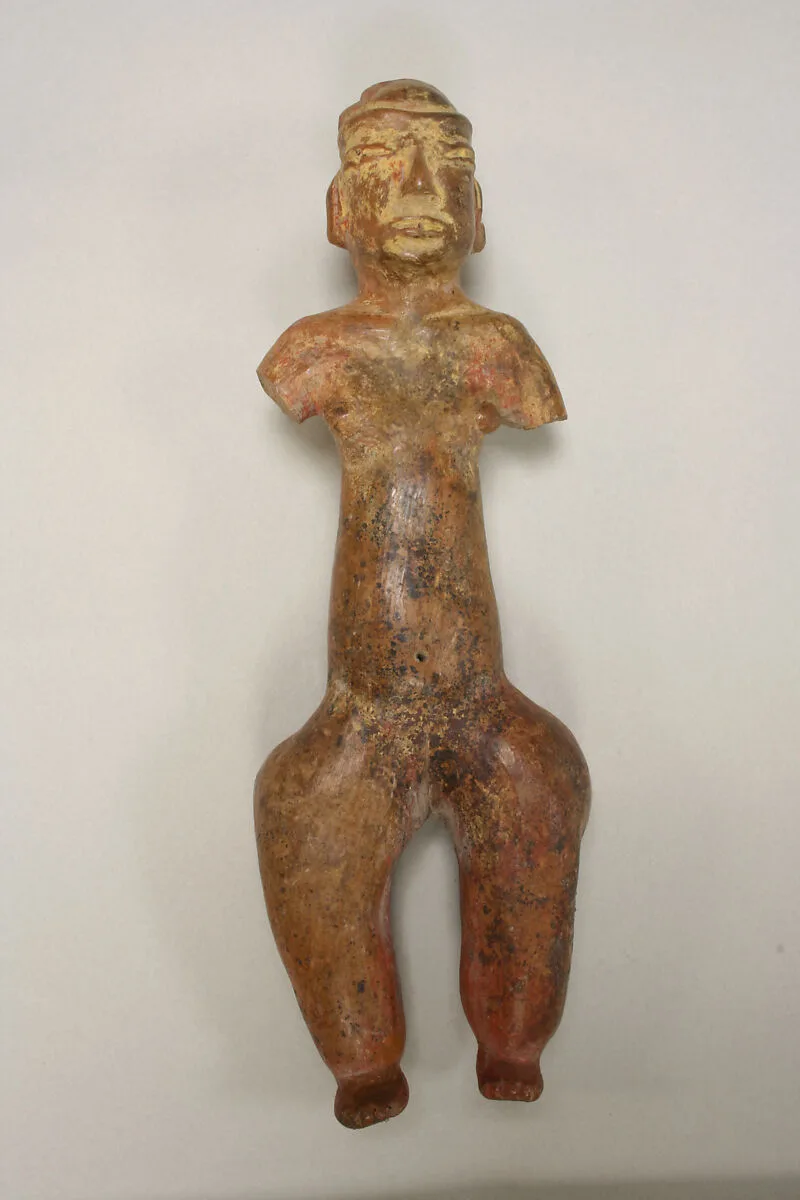 Standing Ceramic Female Figure — Unknown
