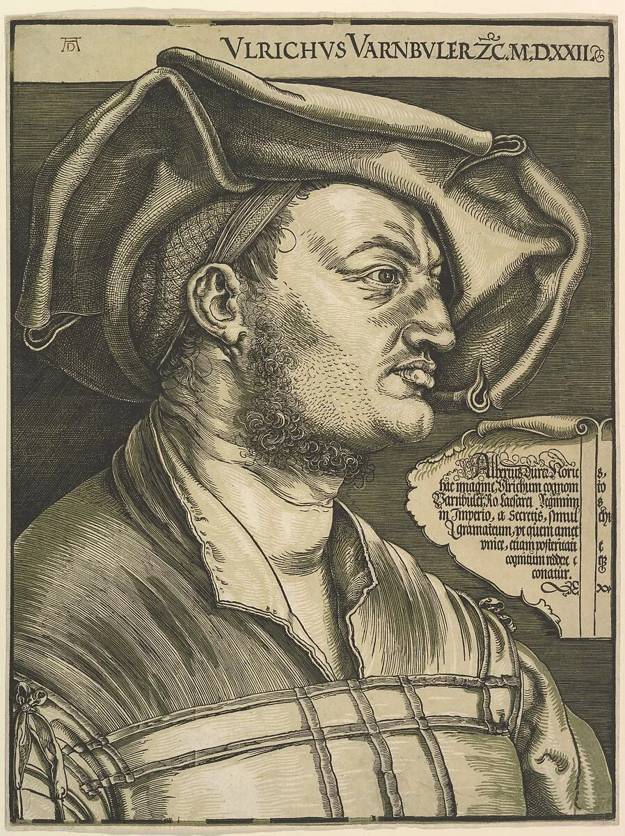 Portrait of Ulrich Varnbuler — Albrecht Dürer