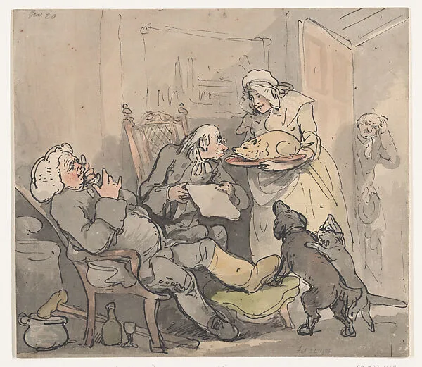 The Tithe Pig — Anonymous, British|Thomas Rowlandson