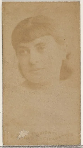 From the Actors and Actresses series (N45, Type 5) for Virginia Brights Cigarettes