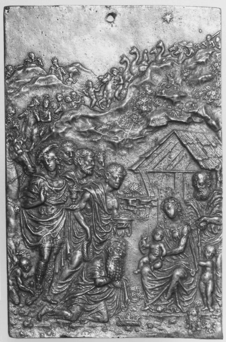 Adoration of the Magi — Moderno (Galeazzo Mondella)