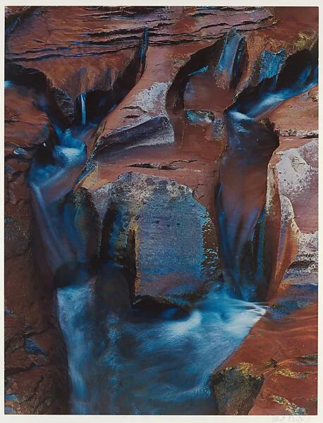 Small Stream Erosions, Coyote Canyon, Utah — Eliot Porter