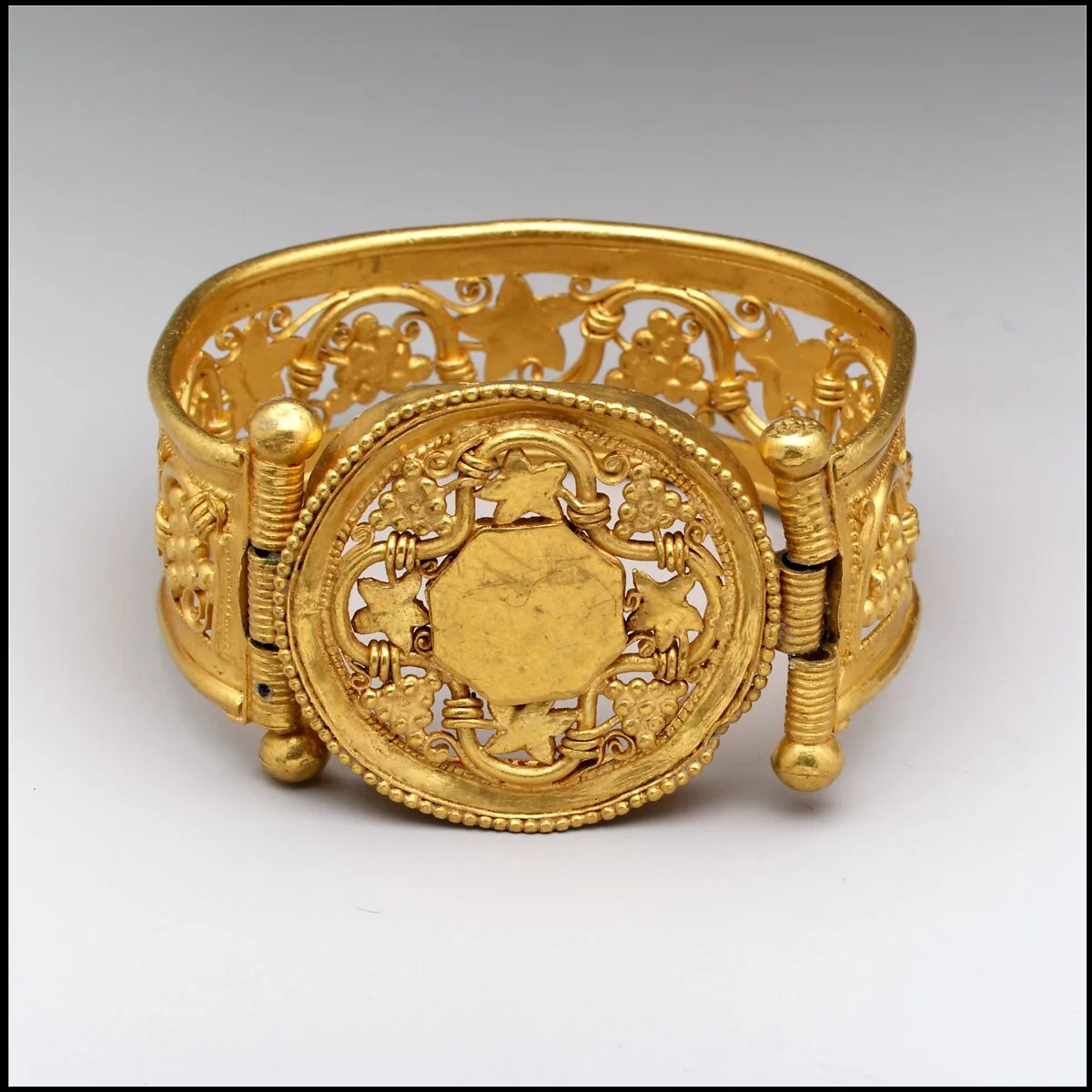 Bracelet with Grapevine Pattern — Unknown