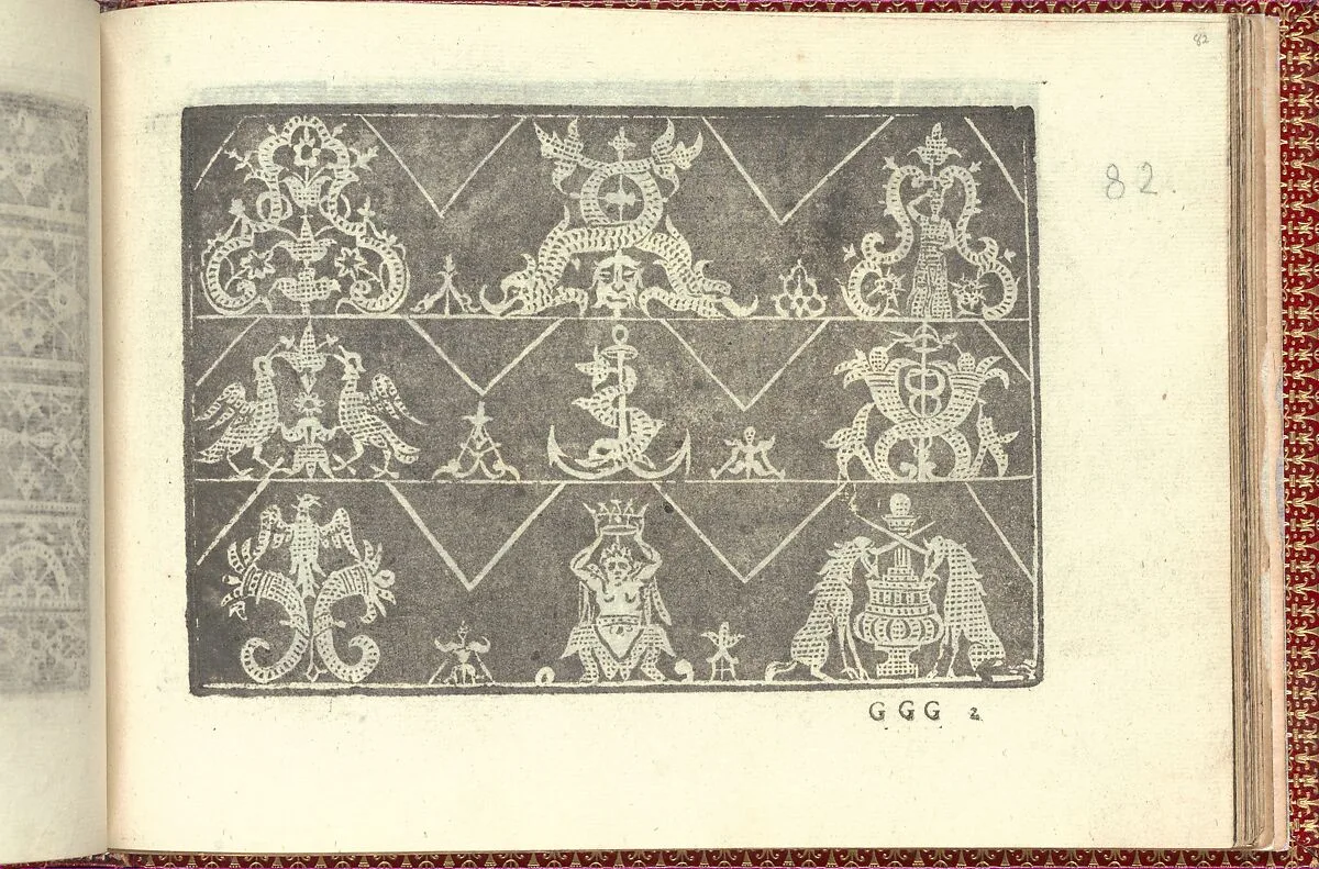 Corona delle Nobili et Virtuose Donne: Libro I-IV, page 82 (recto) — Cesare Vecellio