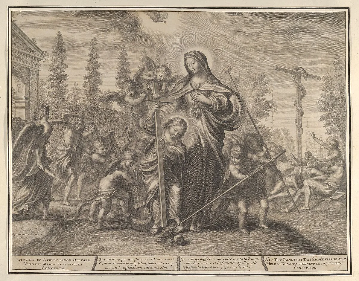 Allegory of the Immaculate Conception — Grégoire Huret