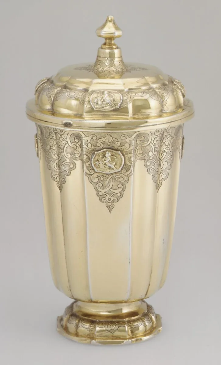 Cup with cover — Gottlieb Menzel