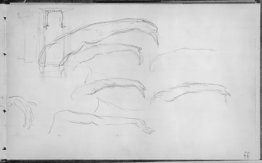 Arms of Javanese Dancers (from Sketchbook of Javanese Dancers)