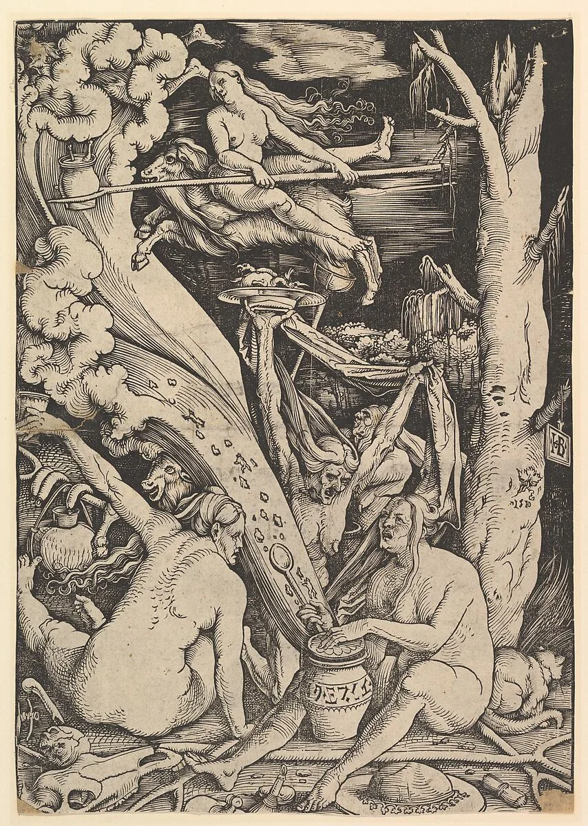 The Witches — Hans Baldung (called Hans Baldung Grien)