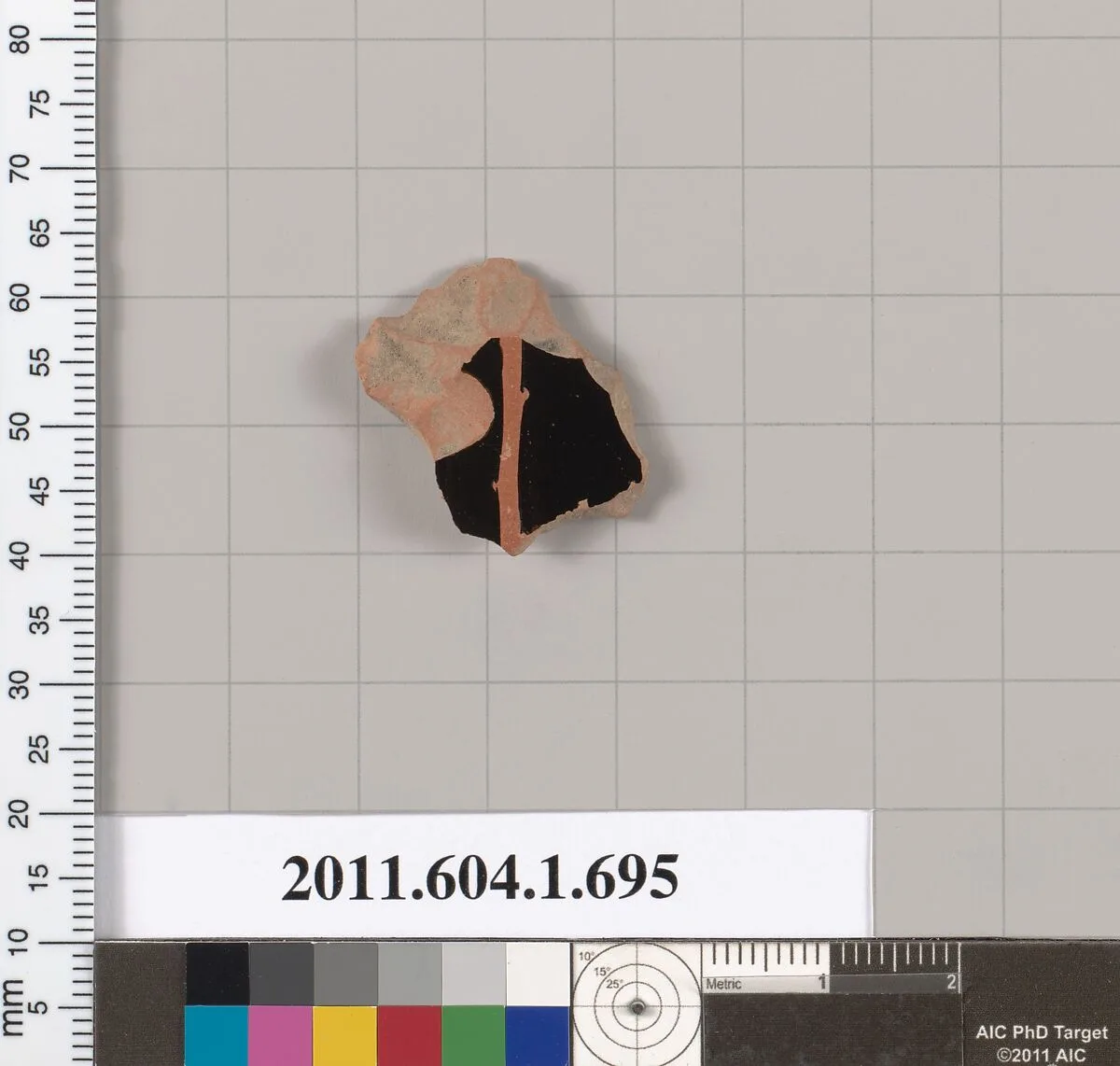 Terracotta fragment of a kylix (drinking cup) — Unknown