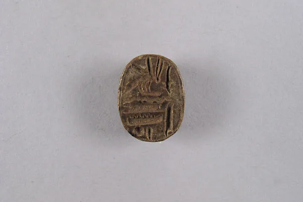 Scarab Inscribed with Royal Title and Blessing Related to Amun-Re — Unknown