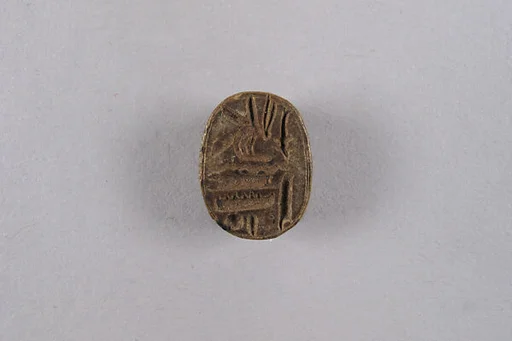 Scarab Inscribed with Royal Title and Blessing Related to Amun-Re