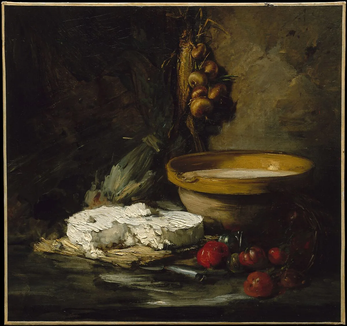 Still Life with Cheese — Antoine Vollon
