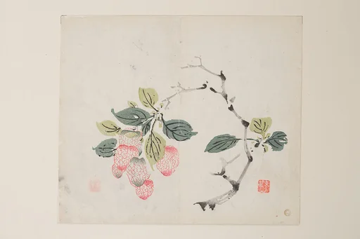 明 十竹齋書畫譜 四開|Leaf from the Ten Bamboo Studio Manual of Painting and Calligraphy