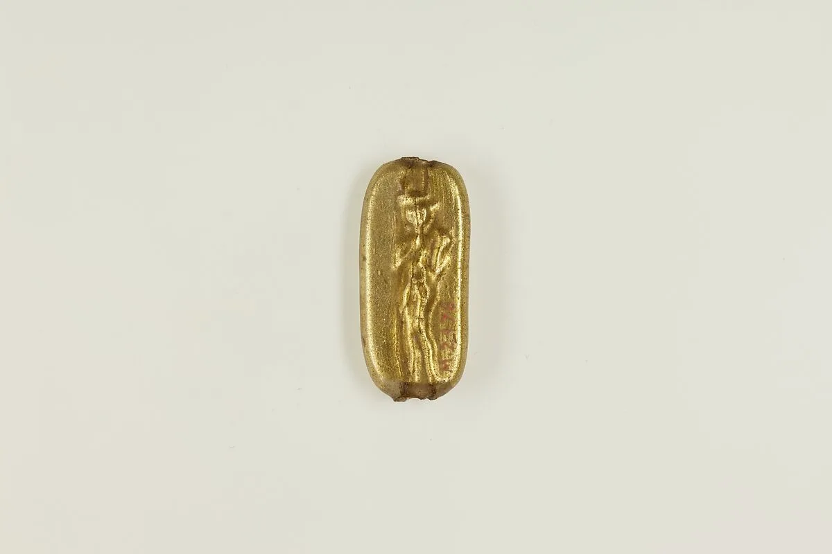 Bead with figure of Harpokrates — Unknown
