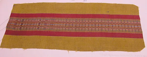 Textile Fragment — Unknown