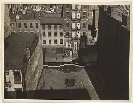 [Architectural Study from Rooftop, Chelsea (?), New York]