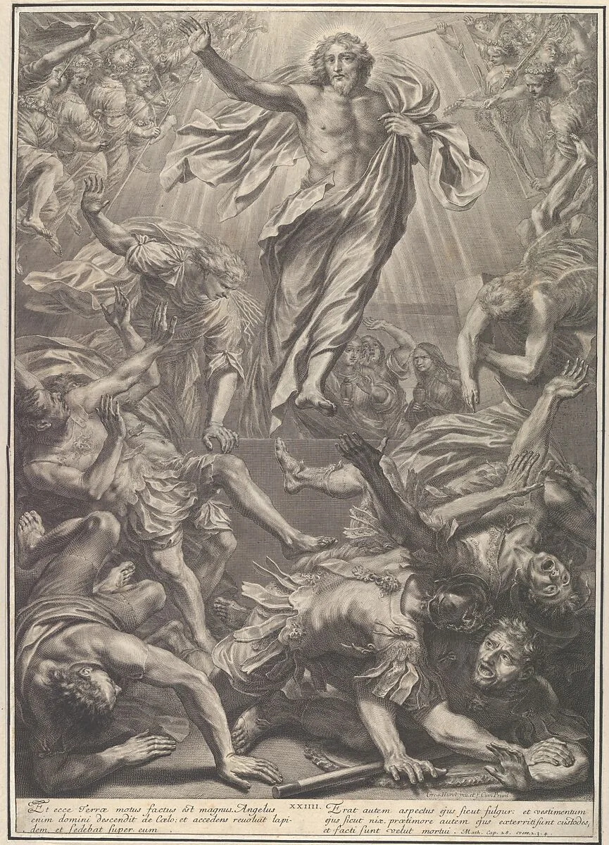 The Resurrection, from The Passion of Christ, plate 24 — Grégoire Huret