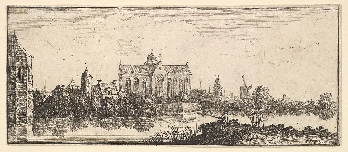 The Church by the Water — Marcus Gheeraerts the Elder|Wenceslaus Hollar