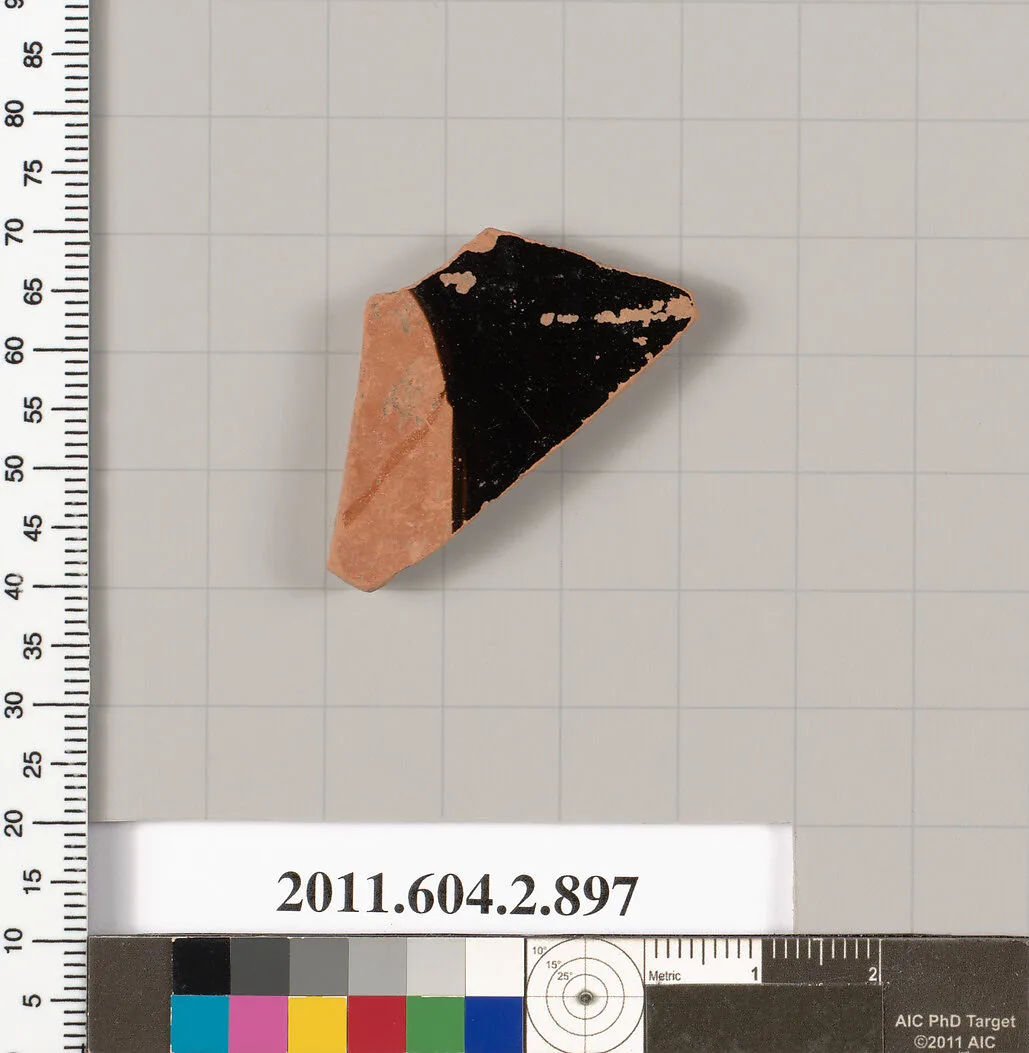Terracotta fragment of a bell-krater (bowl for mixing wine and water) — Unknown