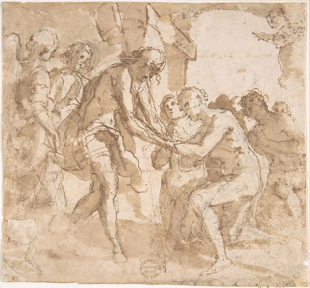 Descent of Christ into Limbo — Anonymous, Italian, 16th century