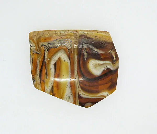 Mosaic glass bowl fragment — Unknown