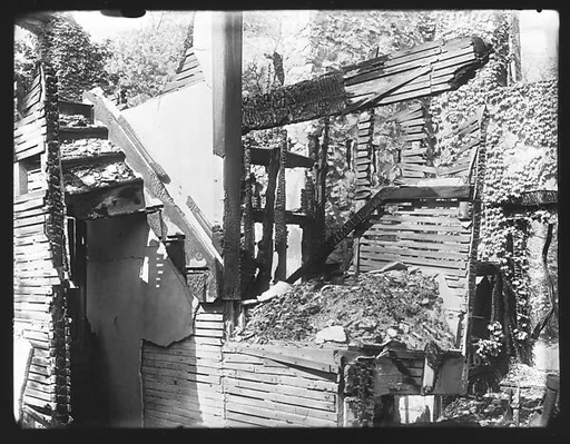 [Fire Ruins, Scarborough, New York]
