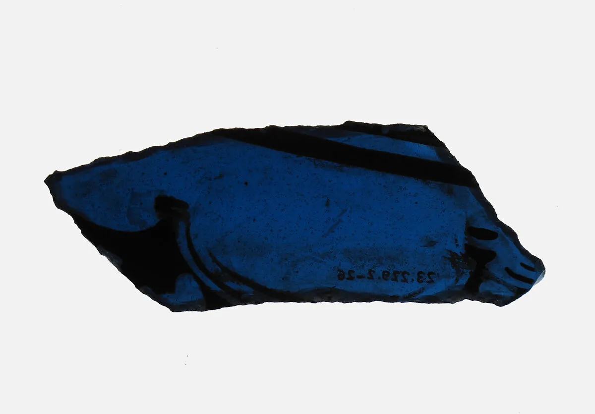 Glass Fragment — Unknown