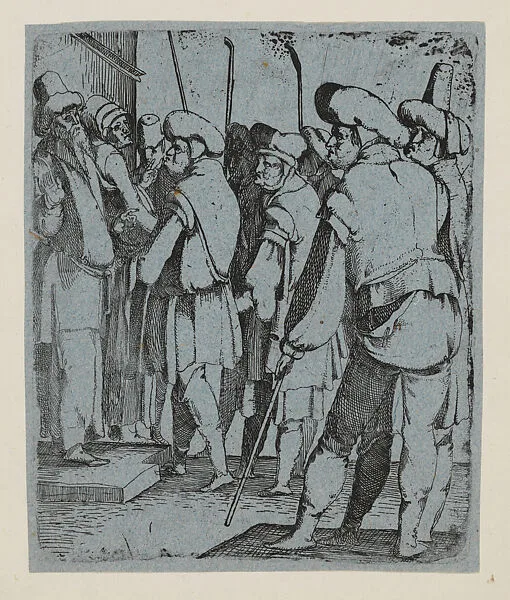 Joseph's Coat Brought to Jacob — Aertgen Claesz. van Leyden|Anonymous, Dutch