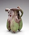 Udder Teapot with Mermaid Handle — Ken Ferguson