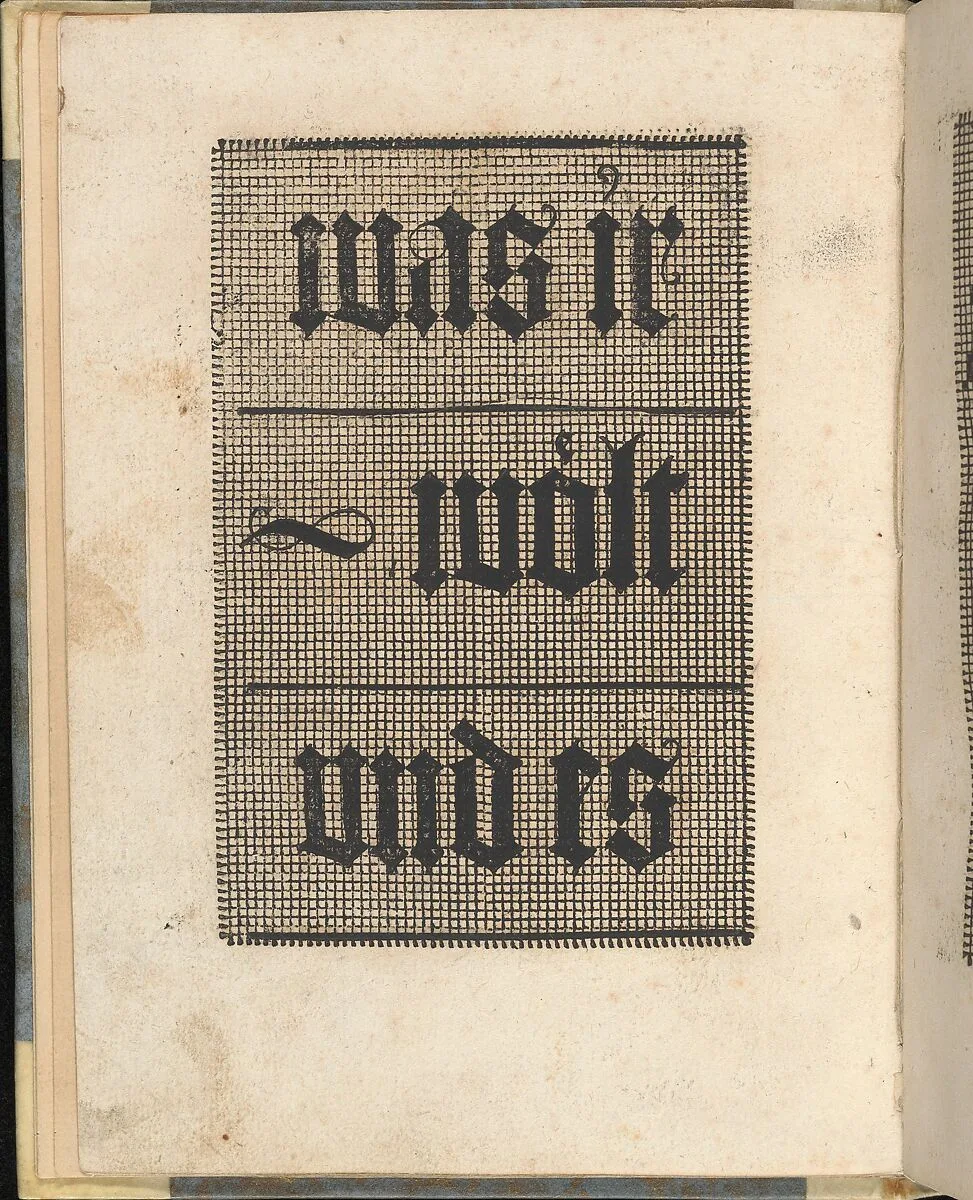 Ein ney Furmbüchlein, Page 4, verso — Johann Schönsperger the Younger
