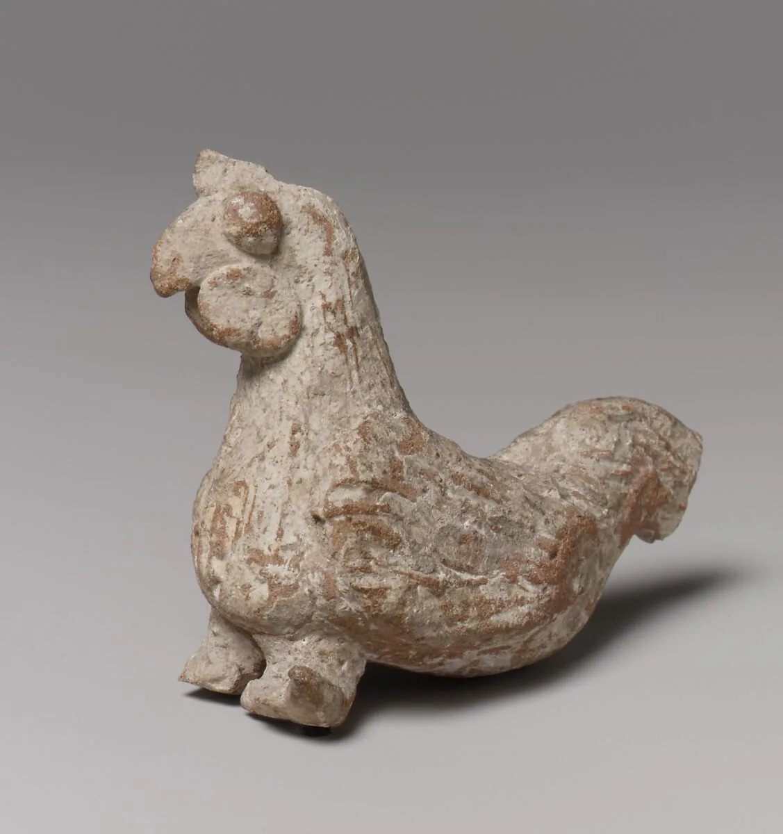 Terracotta statuette of a rooster — Unknown