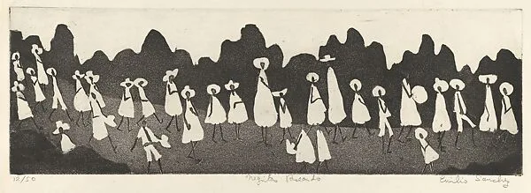Negrita Paseando — Emilio Sanchez
