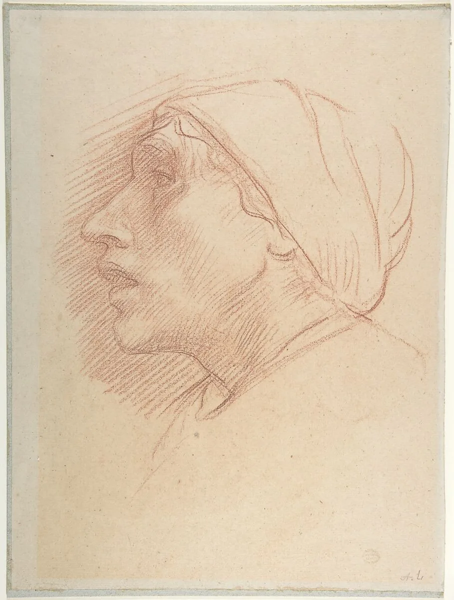 Head of a Woman — Alphonse Legros