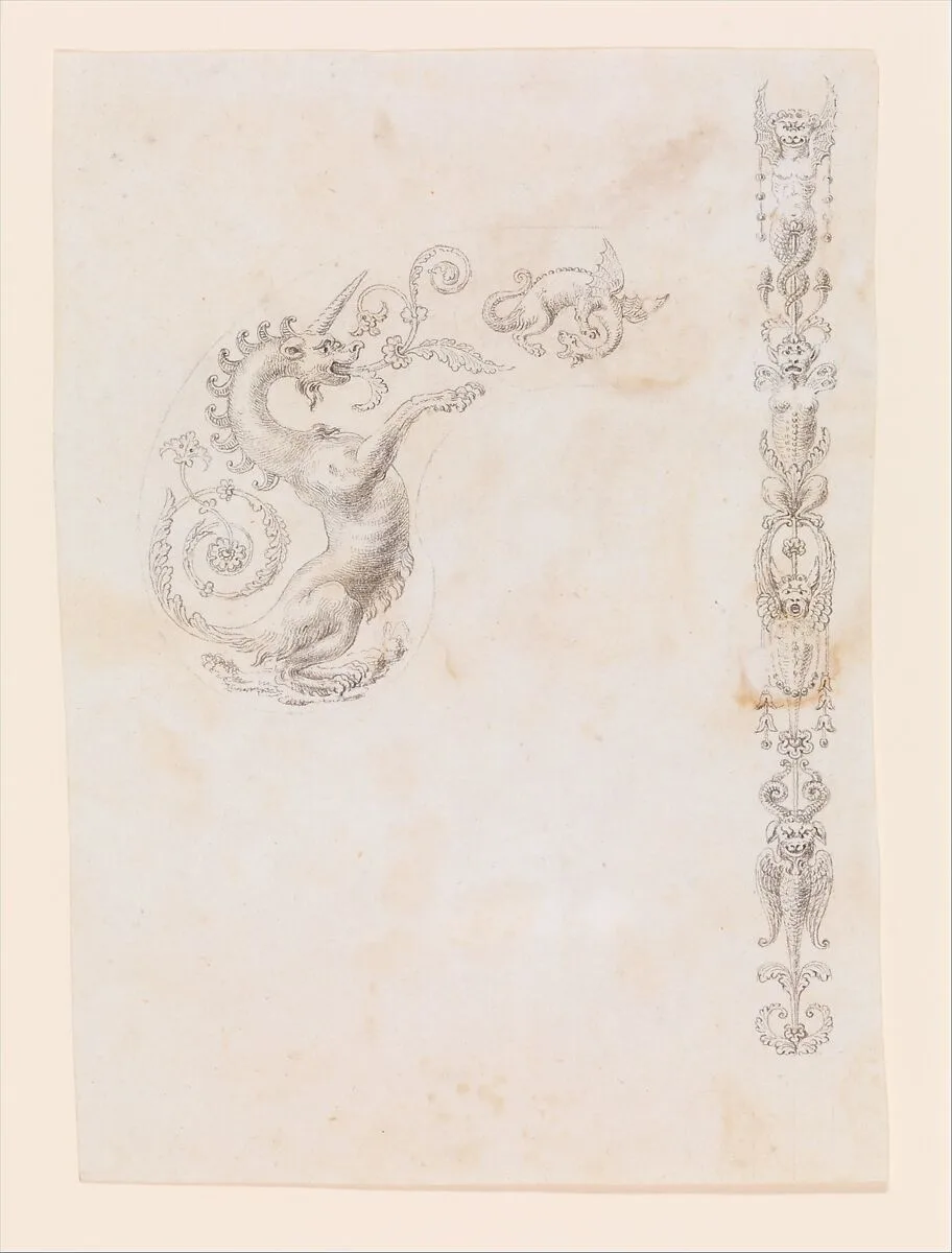 Design for the Decoration of the Grip of a Pocket Pistol — Nicolas Noël Boutet