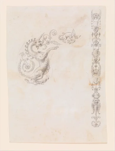 Design for the Decoration of the Grip of a Pocket Pistol