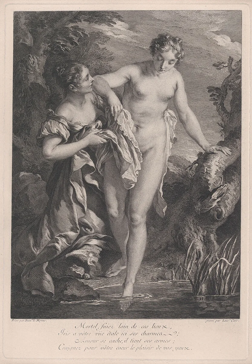 Iris at the Bath — Laurent Cars|François Le Moyne