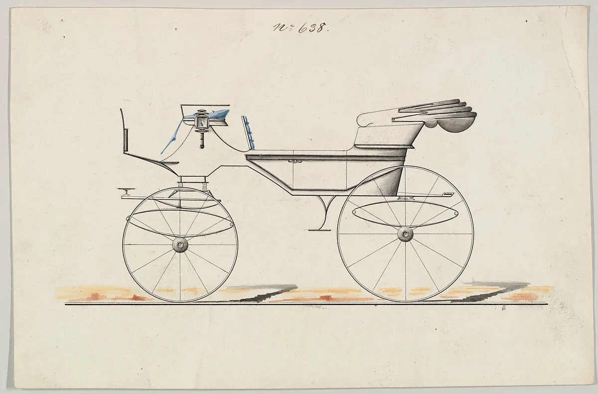 Design for Vis-à-vis, no. 638 — Brewster & Co.