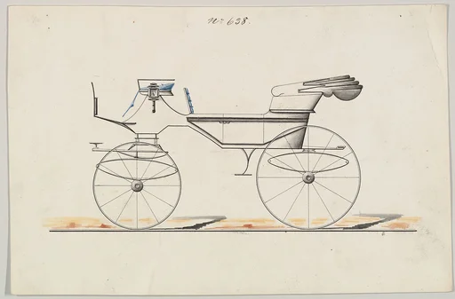 Design for Vis-à-vis, no. 638
