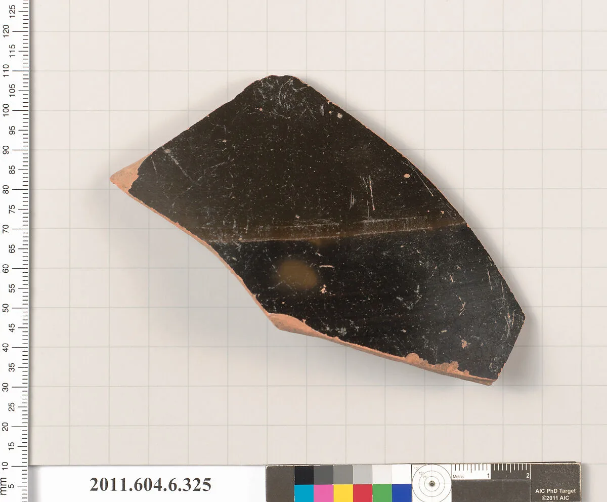 Terracotta fragment of a krater (bowl for mixing wine and water)? — Unknown