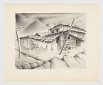 Humble dwellings: Plate 6 from the portfolio 'Arquitectura Funcional' — José Sánchez|Impresora America|Francisco Dosamantes, Mexican