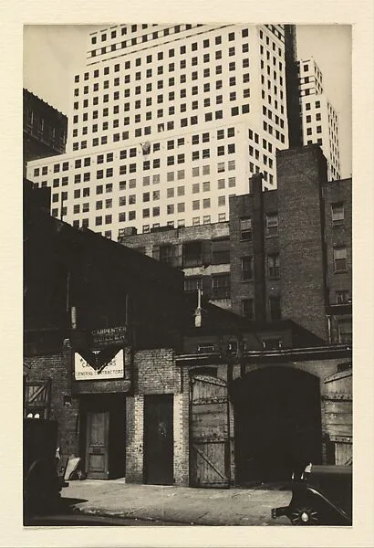 Chrysler Building with Old Houses — Paul Grotz