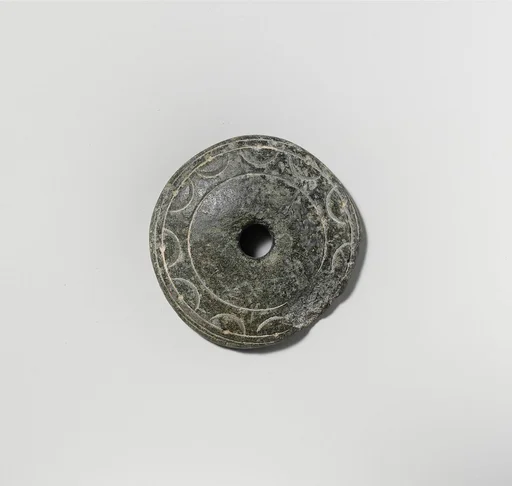 Chlorite spindle whorl