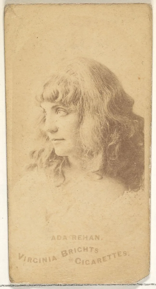 Ada Rehan, from the Actors and Actresses series (N45, Type 1) for Virginia Brights Cigarettes — Allen & Ginter