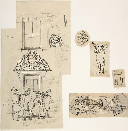 Scene from "A Christmas Carol"