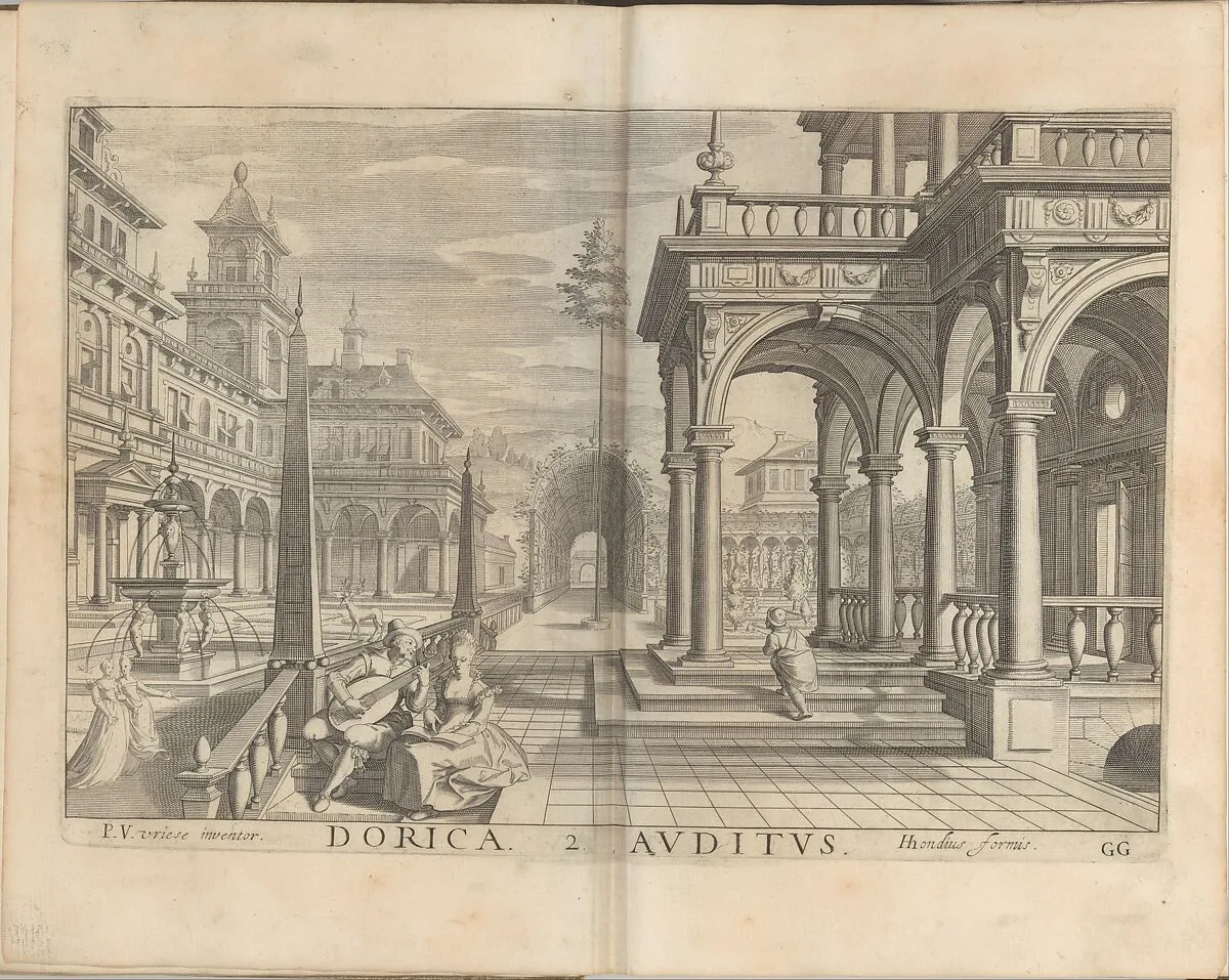 Architectur oder Bawmeisterschaft... — Hans Vredeman de Vries|Hendrick Hondius I|Johannes Janssonius