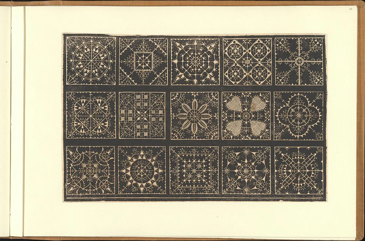 Schon newes Modelbuch...Page 10(r) — Sigismundus Latomus
